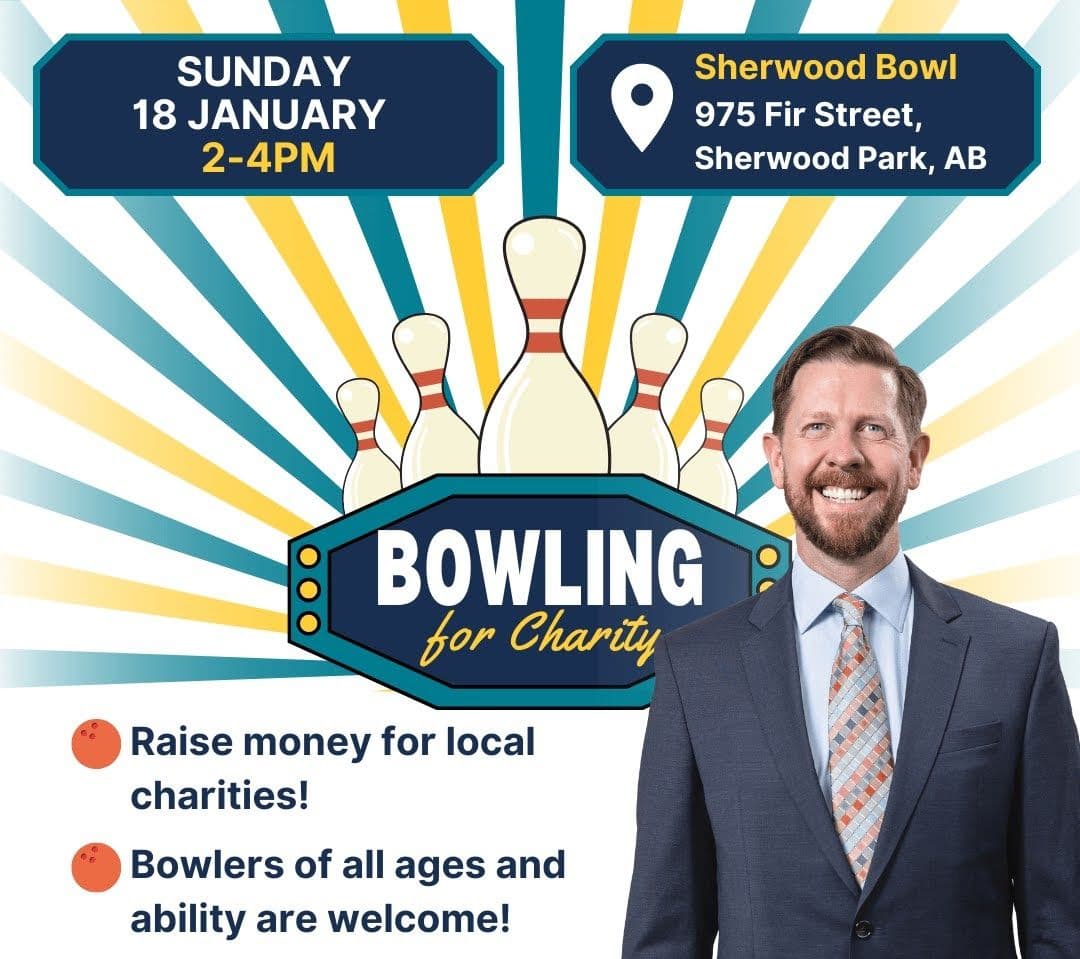 BOWLING FOR CHARITY - Sunday, 18 January, 2-4PM, Sherwood Bowl, 975 Fir Street
